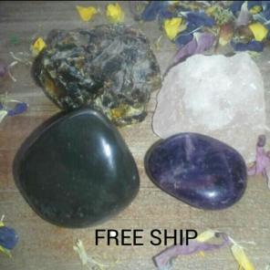 Protection crystal bundle