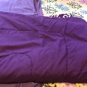 Twin XL Damask print comforter