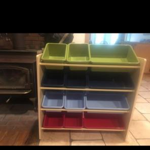 Colored Bins
