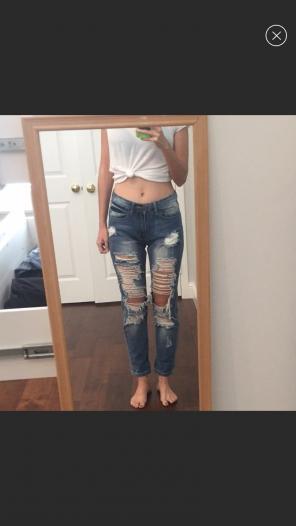 Machine Sexy Distressed Jeans Size 1 25