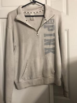 VS pink Half Zip