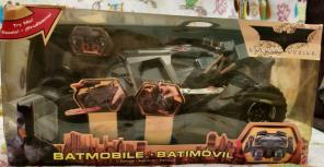 DC Batman Begins Batmobile collectible