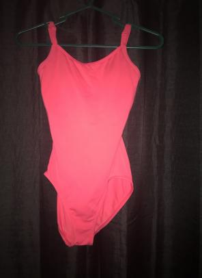pink capezio leotard