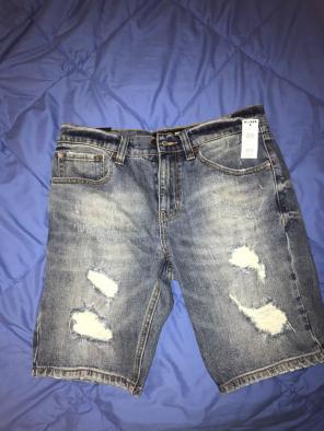 Tilly's Distressed Jean Shorts
