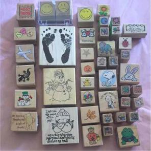 Rubber Stamp bundle holidays Snoopy