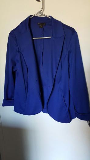 Royal blue blazer