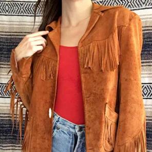 RARE 1960's Handmade Deerskin Jacket