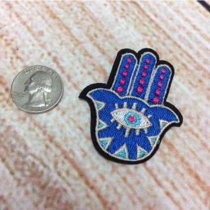 Hamsa Patch Iron on Sewing Appliqué