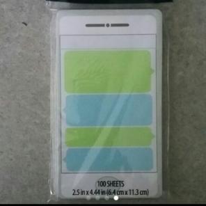 Sticky note phone pad