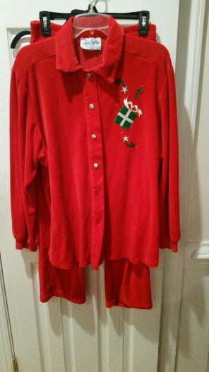 Xmas pant suit