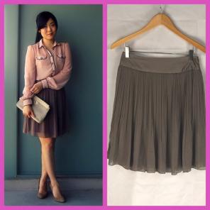 H&M Pleated Skirt (Size 6)