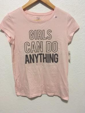 Girls Can Do Anything GAP Kids T-Shirt