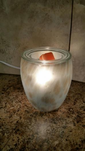 Mirrored Glitter Warmer & Scented Wax