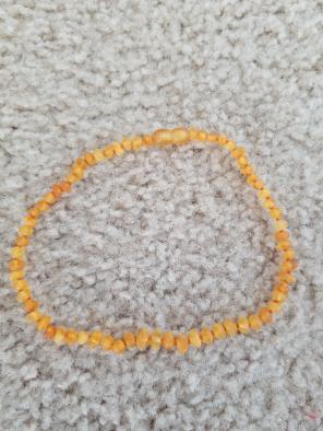 Raw Baltic Amber Teething Necklace