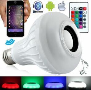RGB Party lights with Bluetooth Speaker