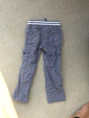 Gray Little Boy Pants