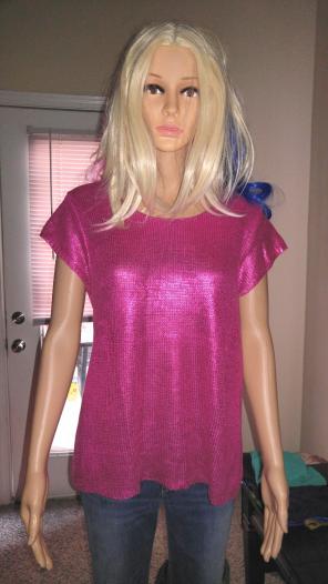 Metallic top