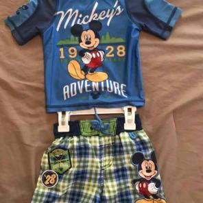 Mickey Mouse bathing suit