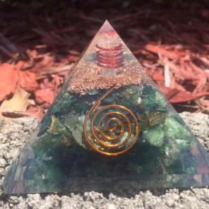 Green Aventurine Orgone Pyramid