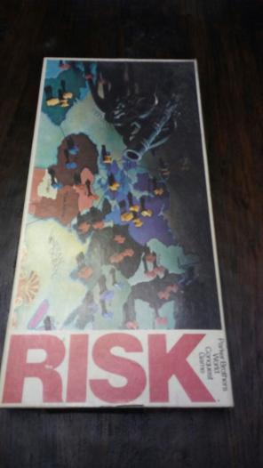 Original Risk Board Game Vintage 1975 80