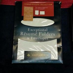 FREE SHIP Resume Folders & Envelopes