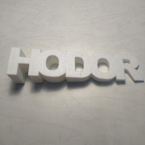 HODOR 3D Printed, White - (sale!)