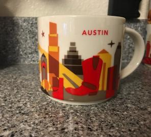 Austin You Are Here Mug