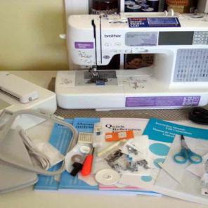 Brother Se400 embroidery machine