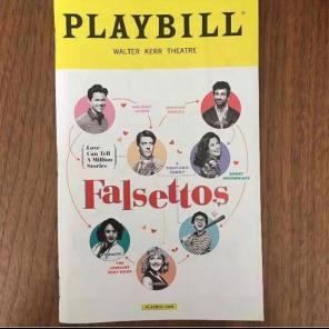 Falsettos Playbill