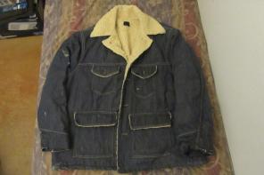 vntg 50's 60's levis sherpa lined jacket