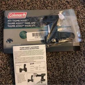 Coleman ATV thumb assist