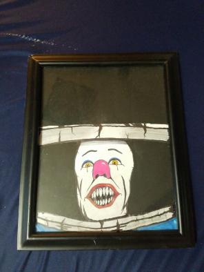 Hand drawn pennywise art