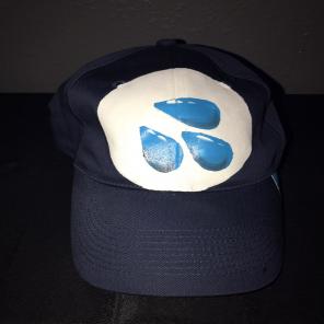 Blue Water Drops Emoji hat