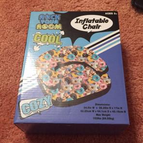 New Inflatable Donut Printed Chair