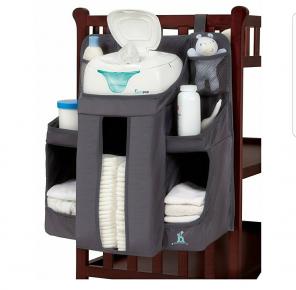 Crib Nursery Baby Diaper Organizer