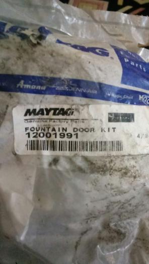 Maytag refrigerator fountain door kit