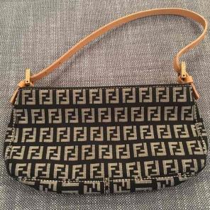 Authentic FENDI monogram handbag