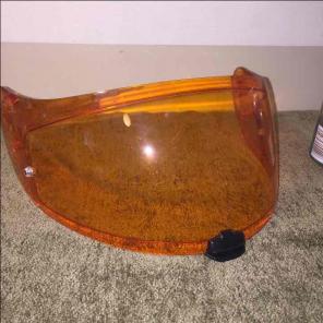 HJC HJ-20M Amber tinted face shield
