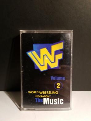 Vintage WWF The Music Cassette WWE