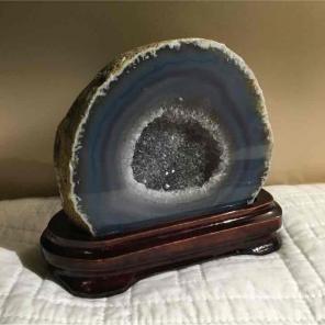 Agate Crystal Rock Decor