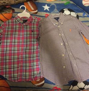 Boys Polo Button Down Size 6