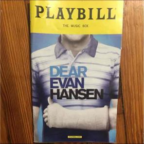 Dear Evan Hansen Playbill