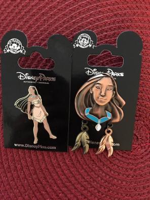Disney Pin Pocahontas Pins