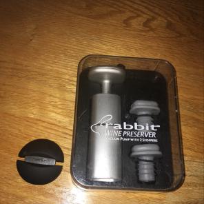 Rabbit Wine Preserver And Bottle Opener