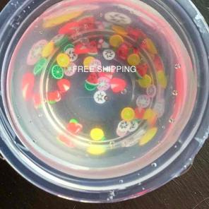 Clear Fruit Slime free shipping