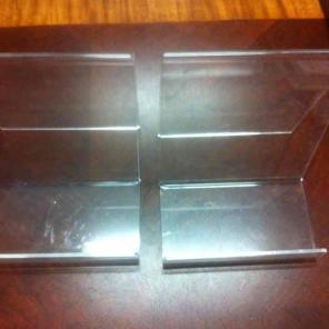 Three Acrylic stands 3" deep