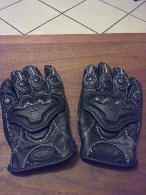 Men's XL Black Motorcycle Riding Gloves