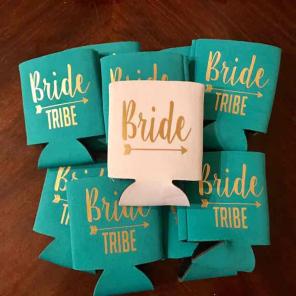Bride Tribe Koozies