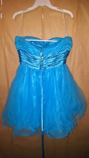Blue dress