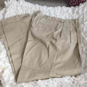 Men's Khaki Dress Pants